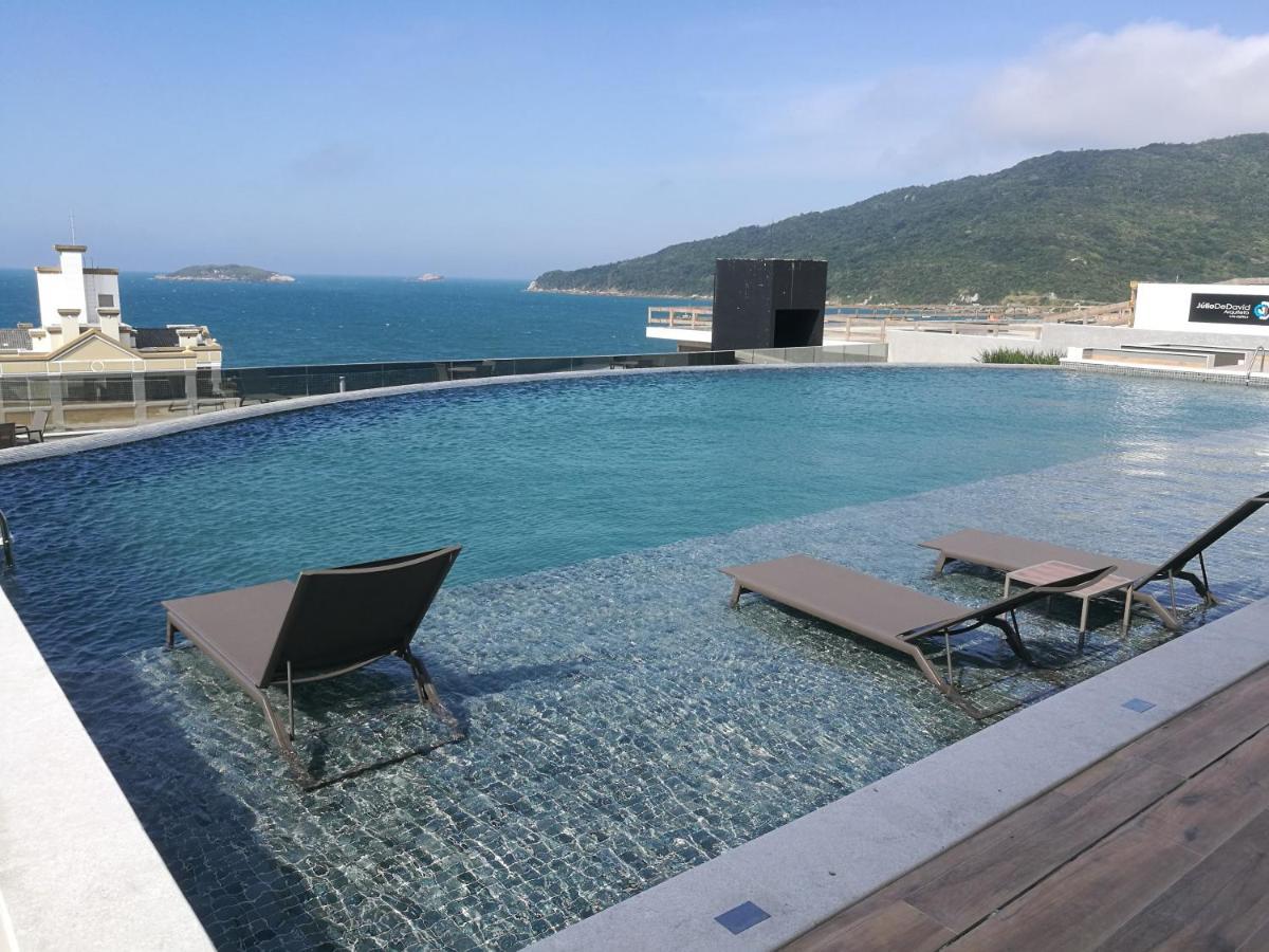 Ea-Apto Com Vista Do Mar Em Praia Dos Ingleses Florianópolis Kültér fotó